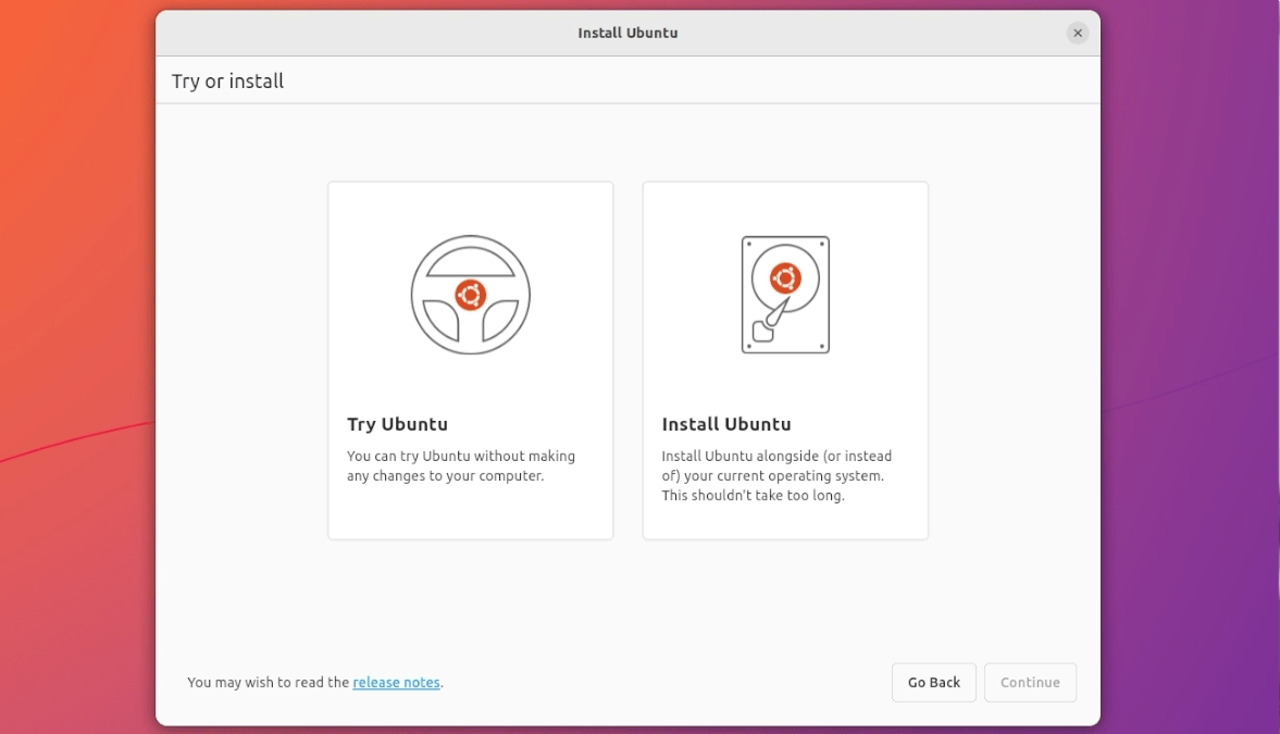 Ubuntu New Installer