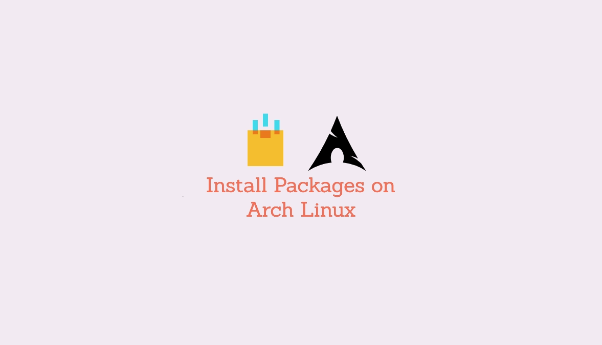 Install packages on Arch Linux